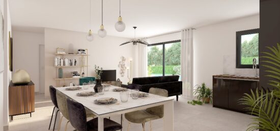 Maison neuve à Nîmes, Occitanie