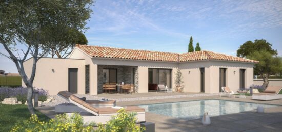 Maison neuve à Sommières, Occitanie