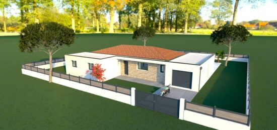 Maison neuve à Goyrans, Occitanie