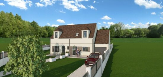 Maison neuve à Luzarches, Île-de-France