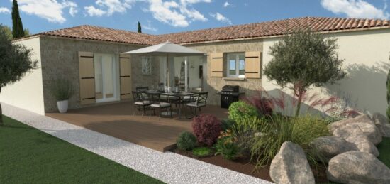 Maison neuve à Lavilledieu, Auvergne-Rhône-Alpes