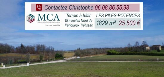 Terrain à bâtir à Trélissac, Nouvelle-Aquitaine