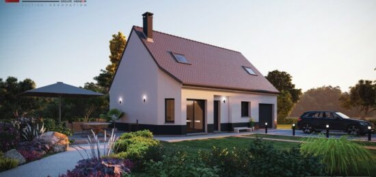 Maison neuve à Saint-Laurent-de-Brèvedent, Normandie