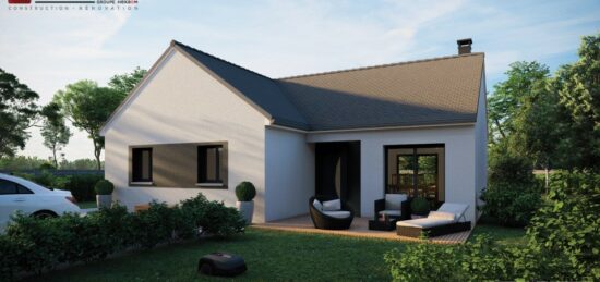 Maison neuve à Marcilly-la-Campagne, Normandie