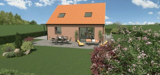Maison neuve à , Nord