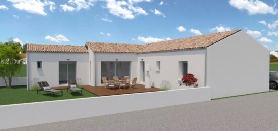 Maison neuve à Saint-Rogatien, Nouvelle-Aquitaine