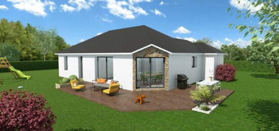 Maison neuve à Aussevielle, Nouvelle-Aquitaine