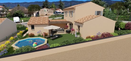 Maison neuve à Saint-Martin-de-la-Brasque, Provence-Alpes-Côte d'Azur