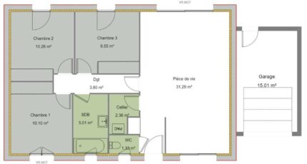 Roques Maison neuve - 2150309-10326modele920240521xuh58.jpeg Maisons France Confort