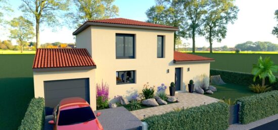 Maison neuve à Villeneuve-la-Rivière, Occitanie