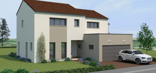 Maison neuve à Sainte-Barbe, Grand Est
