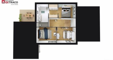 Le Vaudreuil Maison neuve - 2150476-3510modele920201201kQzty.jpeg Maisons France Confort