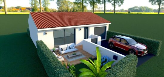 Maison neuve à Los Masos, Occitanie