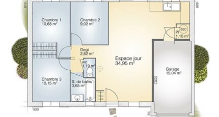 Pinet Maison neuve - 2153320-269977_plan-maison-opale-g-73-f-elegance.jpg Maisons France Confort