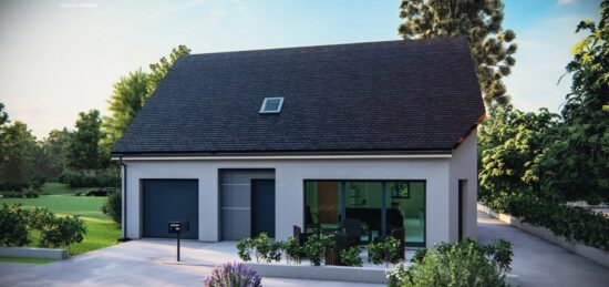 Maison neuve à Chéronvilliers, Normandie