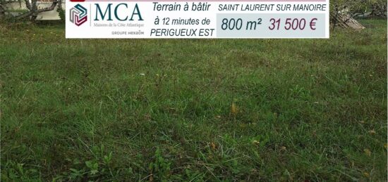 Terrain à bâtir à Boulazac, Nouvelle-Aquitaine
