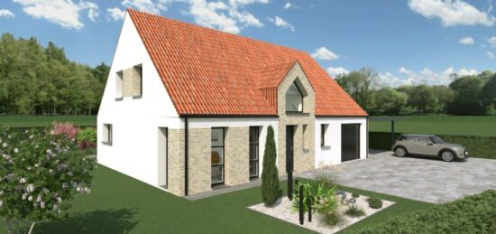 Maison neuve à , Pas-de-Calais