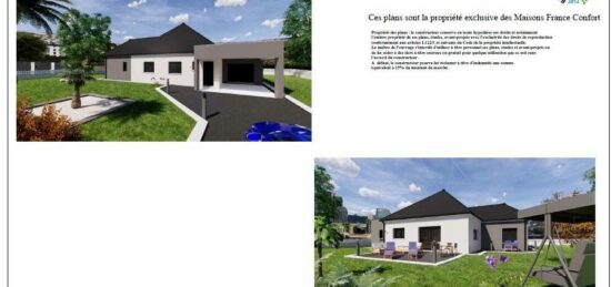 Maison neuve à Saint-Jean-sur-Mayenne, Pays de la Loire