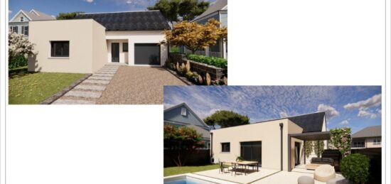 Maison neuve à Saint-Jean-sur-Mayenne, Pays de la Loire