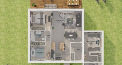 Bruay-la-Buissière Maison neuve - 2158632-921modele920210310edRV6.jpeg Maisons France Confort