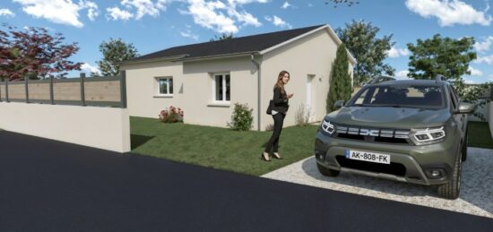 Maison neuve à Bron, Auvergne-Rhône-Alpes