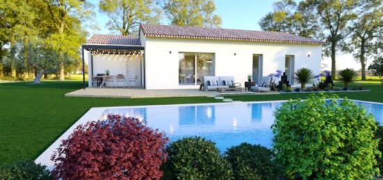 Maison neuve à Saint-Jean-de-Maruéjols-et-Avéjan, Occitanie
