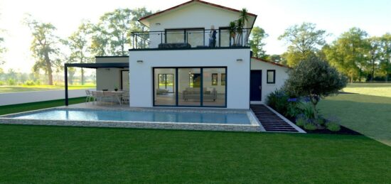 Maison neuve à Cazères, Occitanie