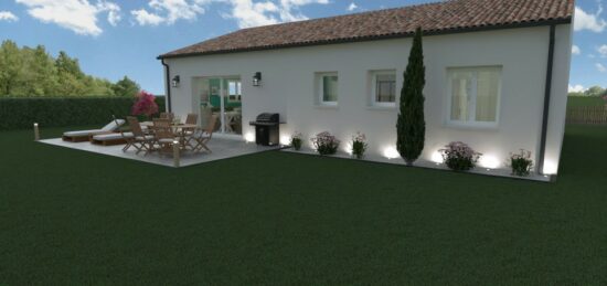 Maison neuve à Roaillan, Nouvelle-Aquitaine
