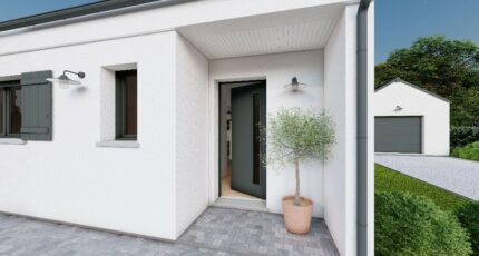 BREVA 90 m² garage 40868-11295modele620250519sWC34.jpeg - Maisons France Confort