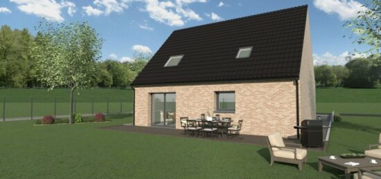 Maison neuve à , Nord