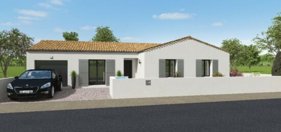 Maison neuve à Bourgneuf, Nouvelle-Aquitaine