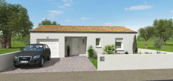 Maison neuve à Forges, Nouvelle-Aquitaine