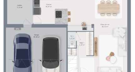 Lorrez-le-Bocage-Préaux Maison neuve - 2169597-4586modele920200407iZqGB.jpeg Maisons France Confort