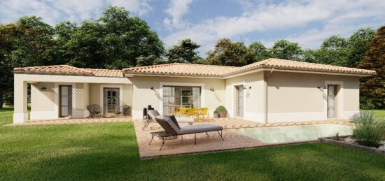 Maison neuve à Beaupuy, Nouvelle-Aquitaine