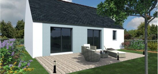 Maison neuve à Billiers, Bretagne