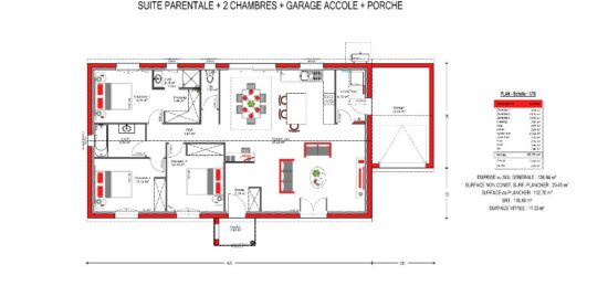 Maison neuve à , Charente