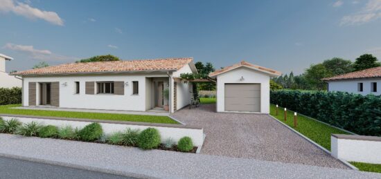 Maison neuve à Gémozac, Nouvelle-Aquitaine