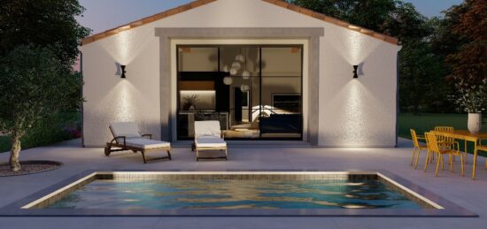 Maison neuve à Bazas, Nouvelle-Aquitaine