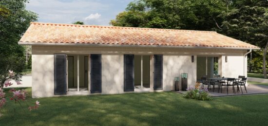 Maison neuve à Lanton, Nouvelle-Aquitaine