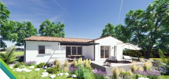 Maison neuve à Saint-Porchaire, Nouvelle-Aquitaine
