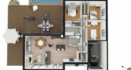 Portet-sur-Garonne Maison neuve - 2106944-1132modele1020230922OccxN.jpeg Maisons France Confort