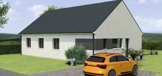 Maison neuve à Bécon-les-Granits, Pays de la Loire