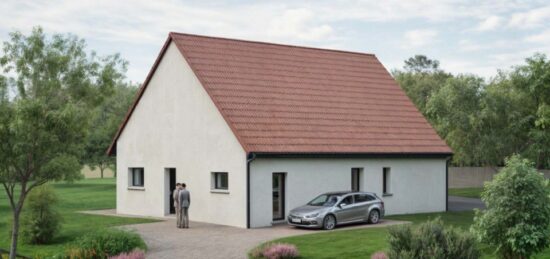 Maison neuve à Loubressac, Occitanie