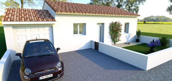 Maison neuve à Alignan-du-Vent, Occitanie