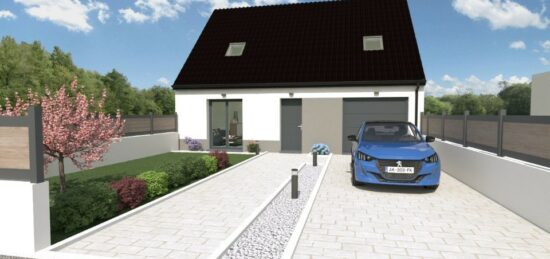 Maison neuve à Labourse, Hauts-de-France