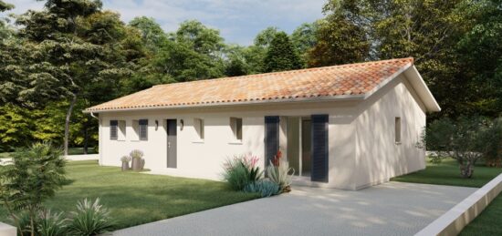 Maison neuve à Salles, Nouvelle-Aquitaine