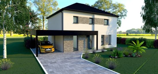 Maison neuve à Lapugnoy, Hauts-de-France