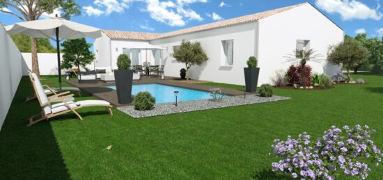 Maison neuve à Vérines, Nouvelle-Aquitaine