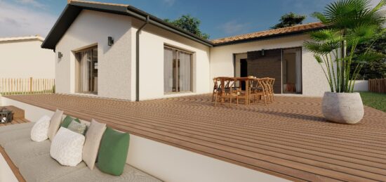 Maison neuve à Cubjac, Nouvelle-Aquitaine