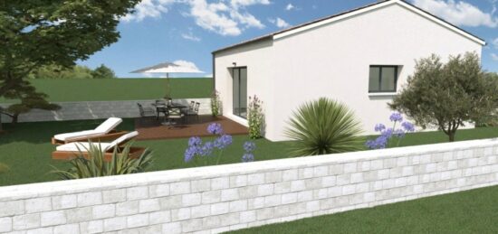 Maison neuve à Ballon, Nouvelle-Aquitaine